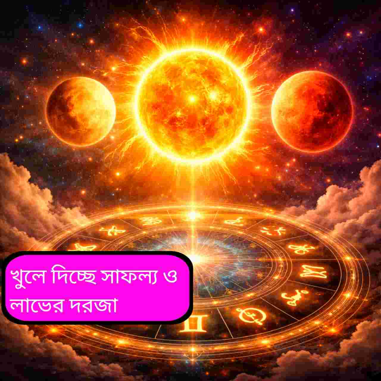 সূর্য-শুক্র-মঙ্গলের ত্রিগ্রহী যোগে কারা হবেন মালামাল, কার জীবনে বাড়বে ঝঞ্ঝাট?