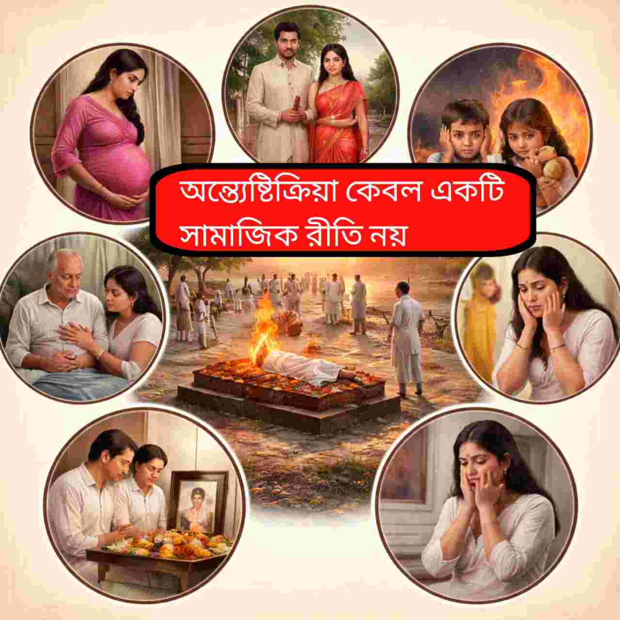 গরুড় পুরাণ অনুযায়ী শেষকৃত্যের বিধি-নিষেধ: কাদের যাওয়া উচিত নয়?