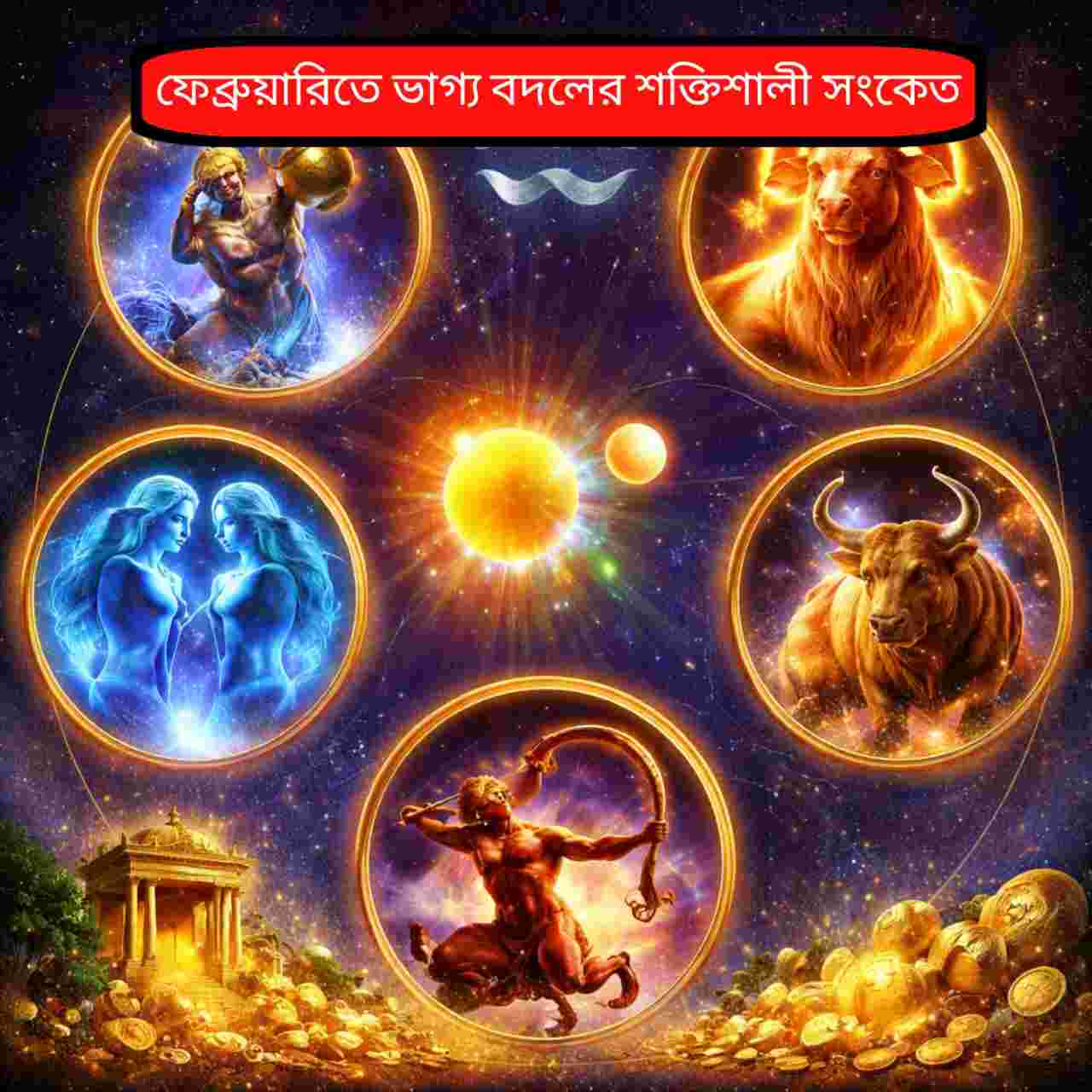 Trigrahi Yog 2026: ফেব্রুয়ারিতে বিরল গ্রহযোগে খুলছে ৫ রাশির ভাগ্যের দরজা