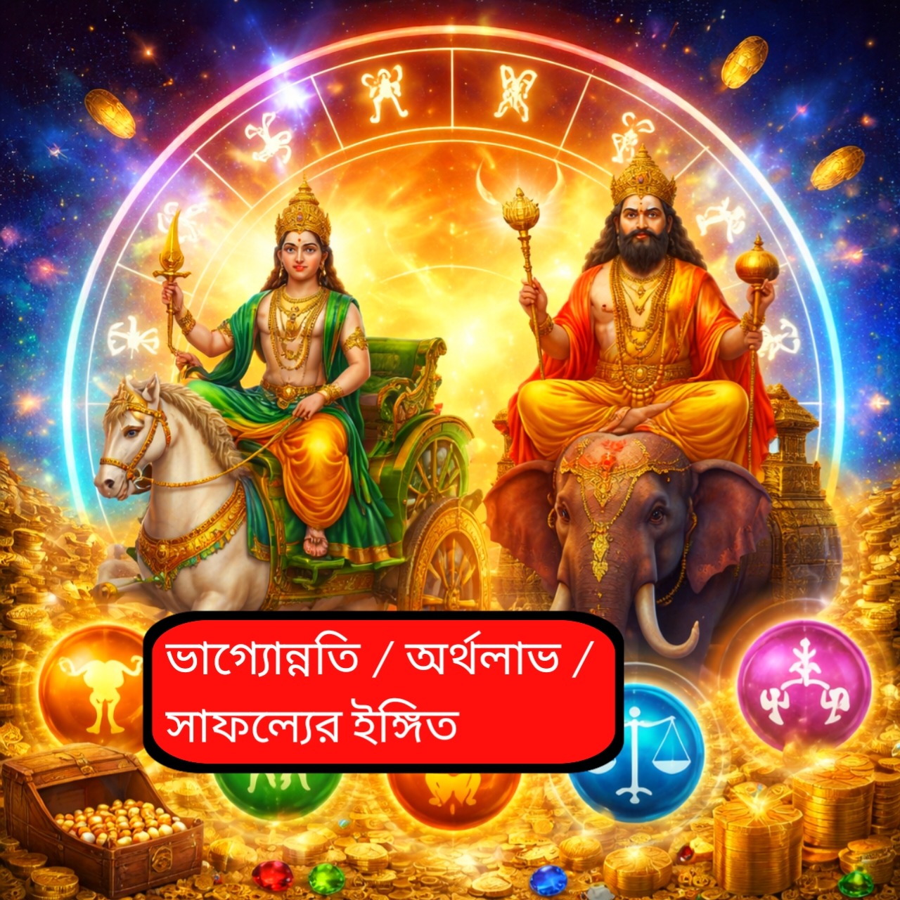 ফেব্রুয়ারিতে বুধ-গুরুর নবপঞ্চম রাজযোগ: ৫ রাশির জীবনে বাম্পার সম্পদ ও সাফল্যের যোগ