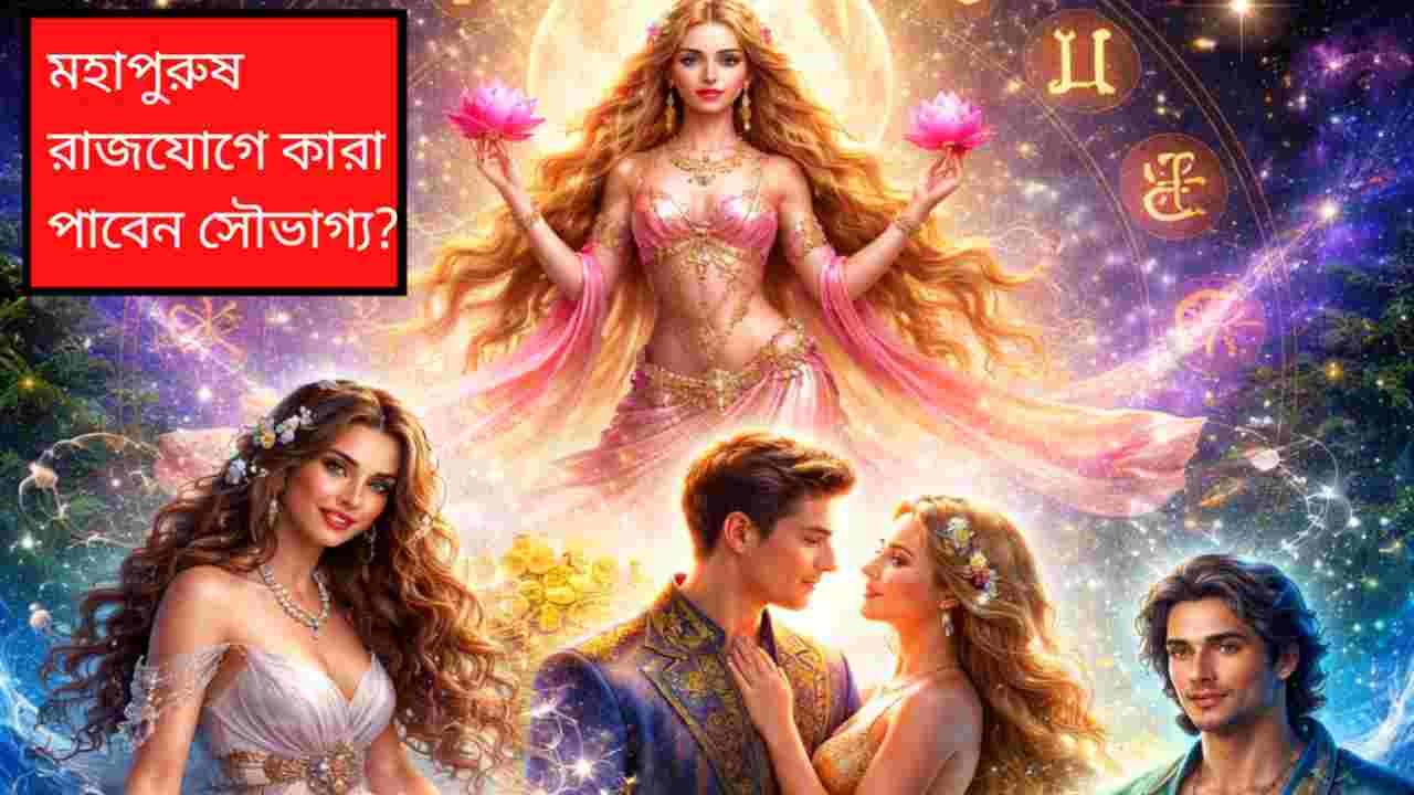 Lucky Rajyog 2026: মার্চে শুক্রের মালব্য মহাপুরুষ রাজযোগ, বদলে যাবে ৩ রাশির ভাগ্য