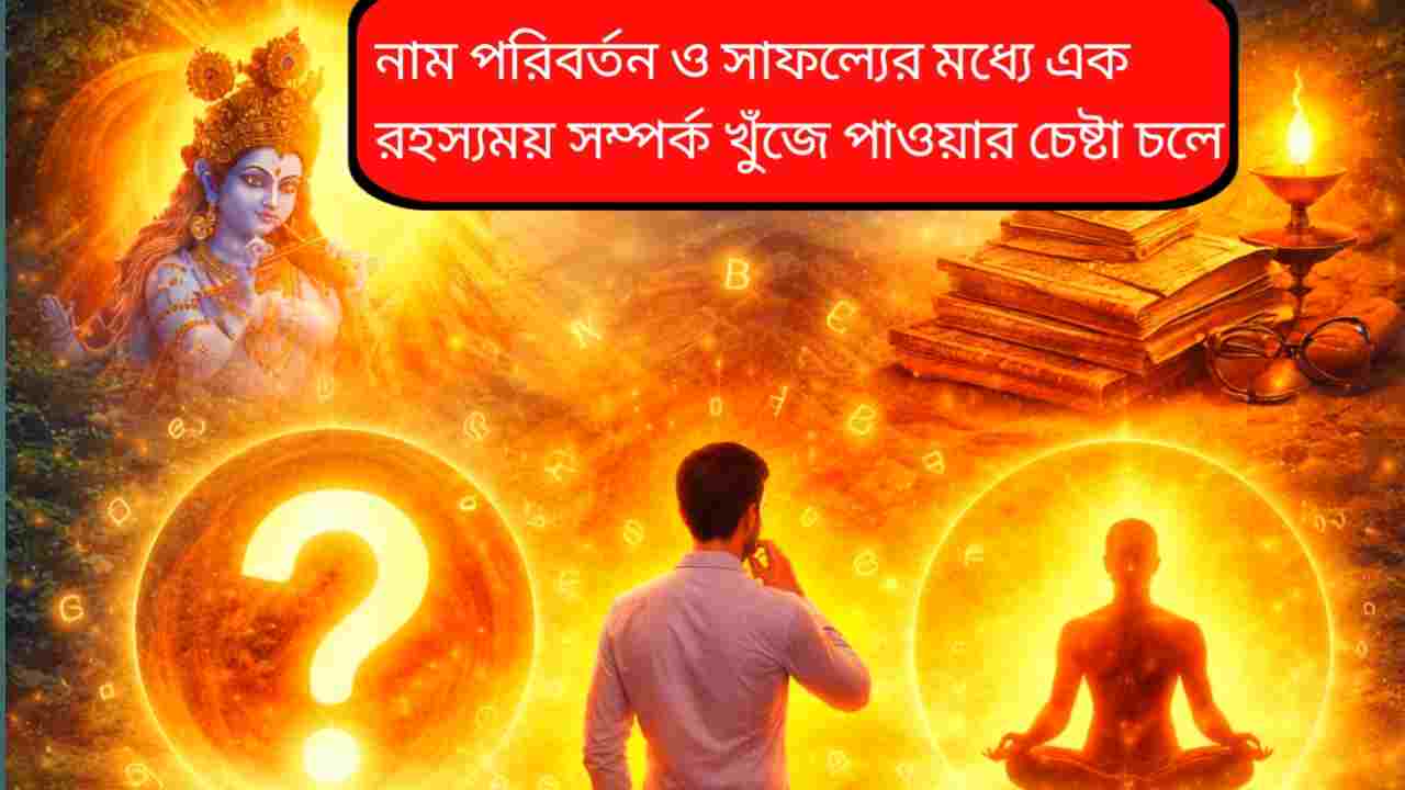 নাম বদলালেই কি বদলে যায় ভাগ্য? শাস্ত্র, কর্ম ও বাস্তবতার বিশ্লেষণ