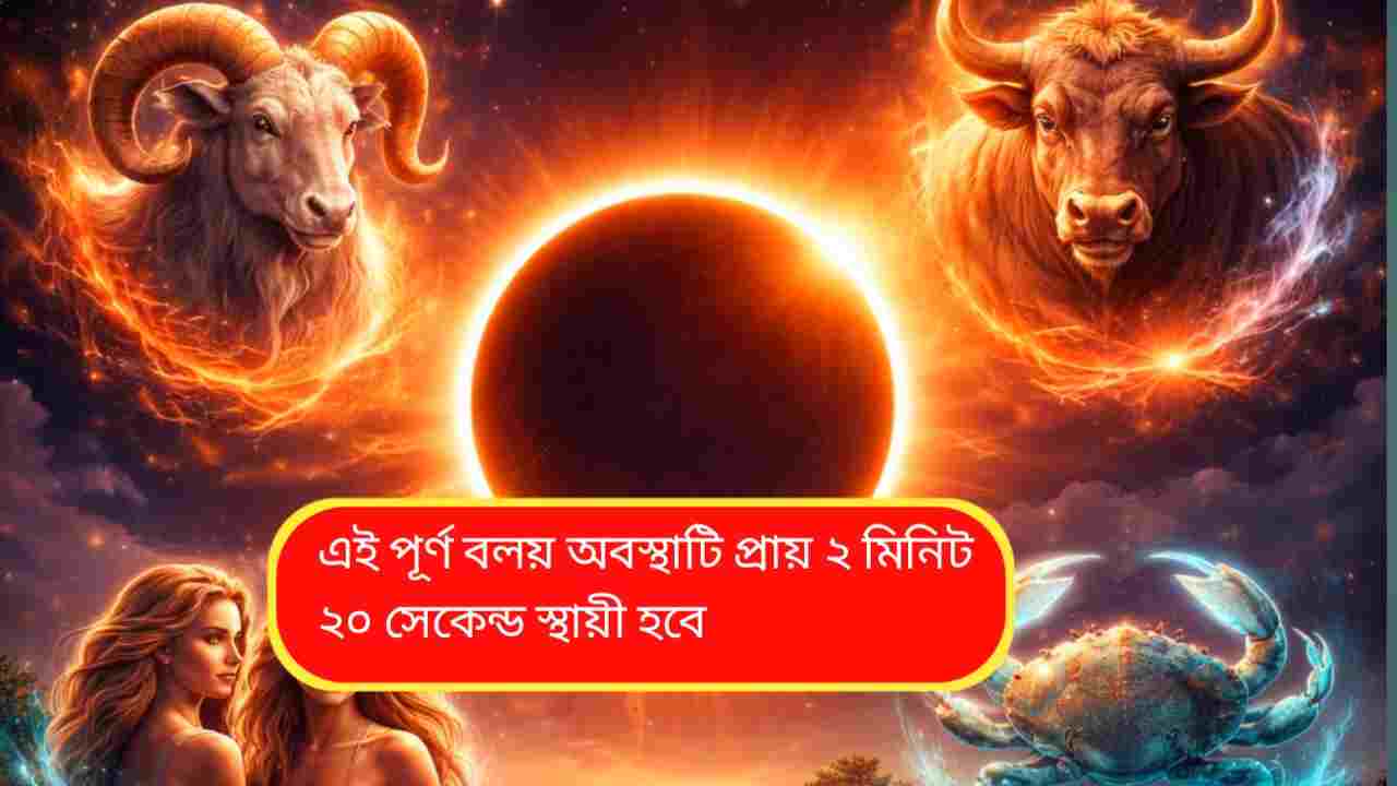 ফেব্রুয়ারিতে বছরের প্রথম সূর্যগ্রহণে খুলছে ভাগ্যের দরজা, টাকা–বাড়ি–গাড়ির যোগ ৪ রাশির