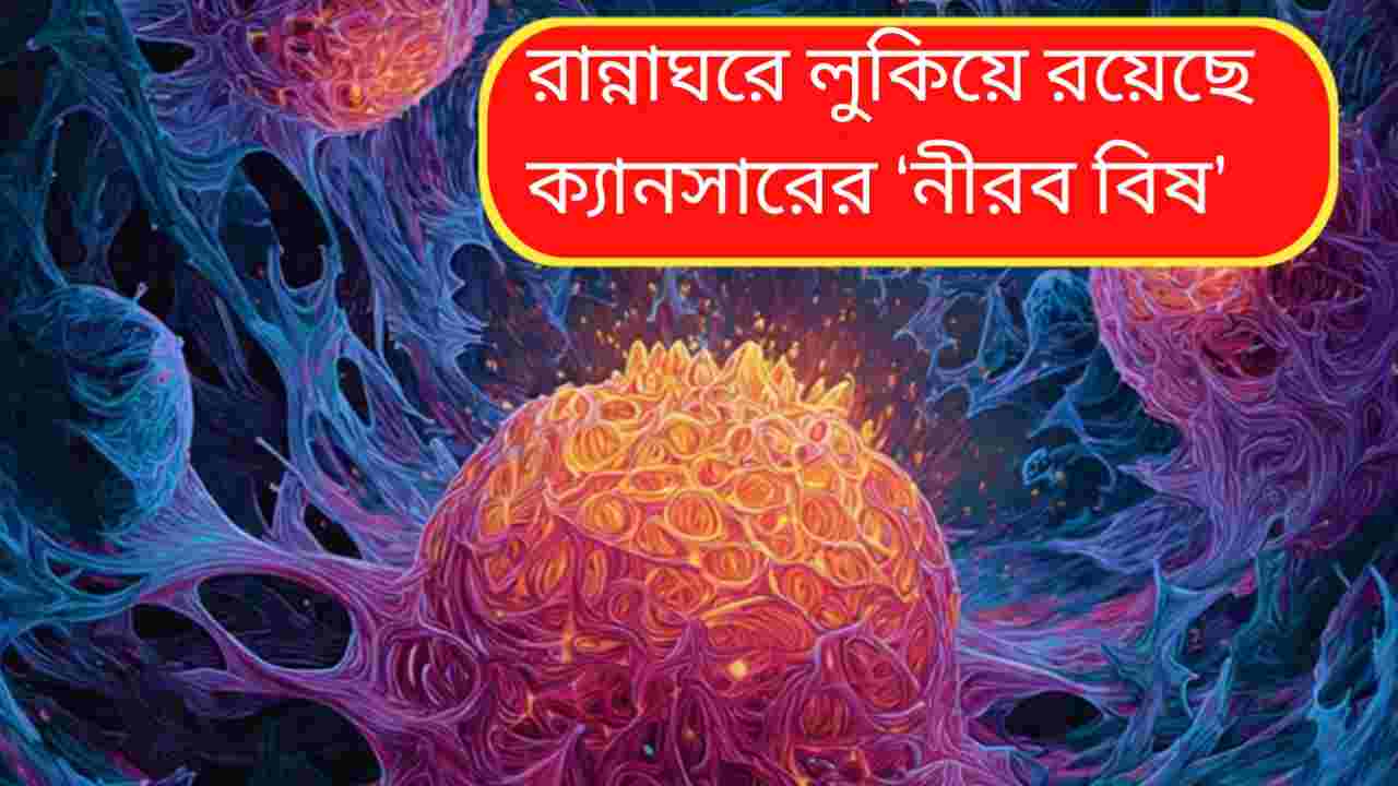 রান্নাঘরের অচেনা বিষ: রোজের ব্যবহারের জিনিসেই বাড়ছে ক্যানসারের ঝুঁকি