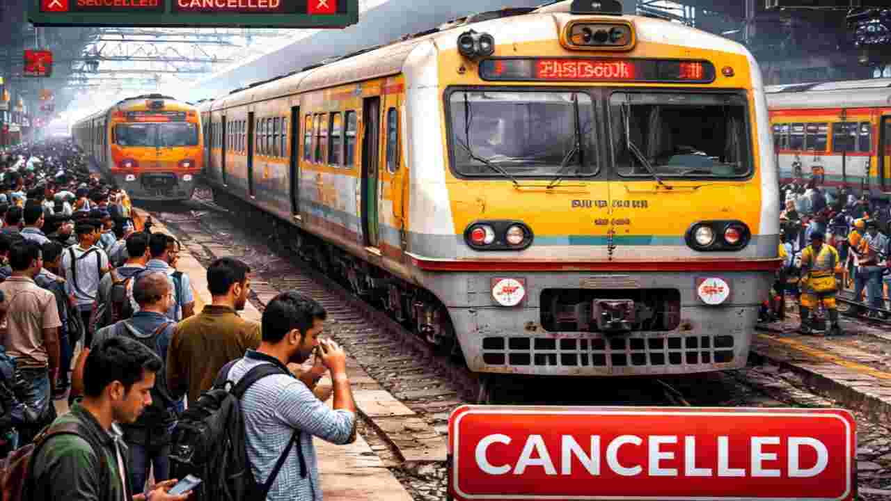 ফের ট্রেন বাতিল ও রুট বদল: ১ ফেব্রুয়ারি পর্যন্ত দক্ষিণ-পূর্ব রেলে ভোগান্তির আশঙ্কা