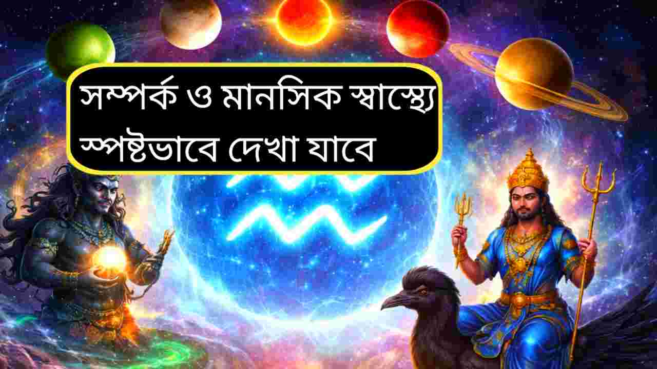 ফেব্রুয়ারিতে রাহু–শনির বিরল মহাযোগ: তিন রাশির জীবনে ঝড়ের পূর্বাভাস