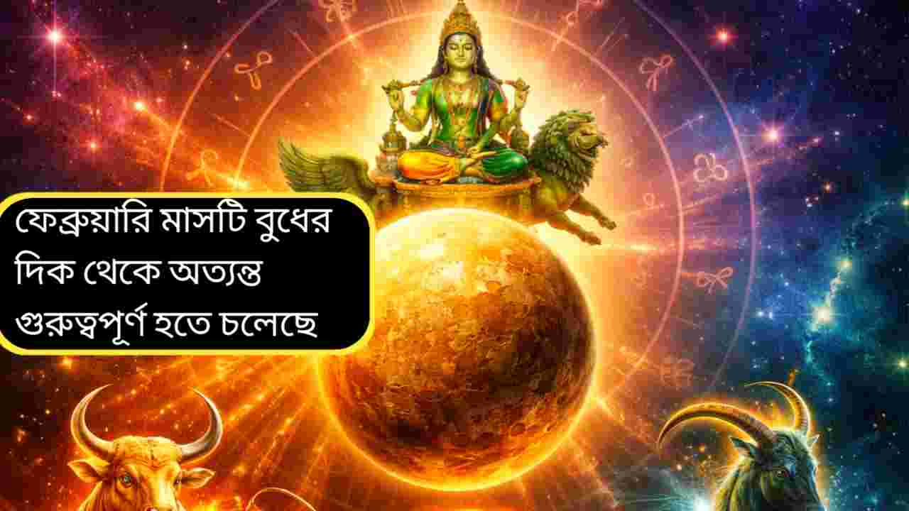 ফেব্রুয়ারিতে তিনবার গতি বদল বুধের, আর্থিক সৌভাগ্য ফিরবে ৩ রাশির
