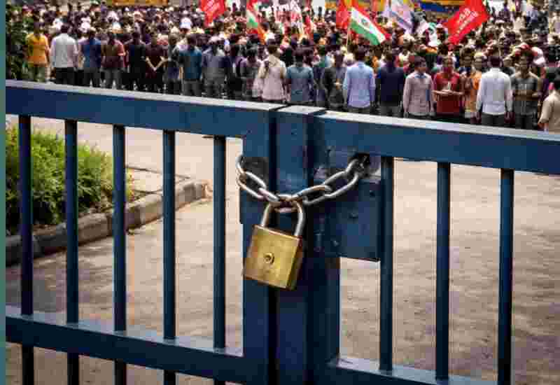 ১২ ফেব্রুয়ারি ভারত বন্ধ: স্কুল-কলেজ বন্ধের সম্ভাবনা, কী খোলা কী বন্ধ?