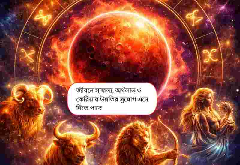 ২৩ ফেব্রুয়ারি কুম্ভে মঙ্গলের গোচর, ৫ রাশির কেরিয়ারে সাফল্যের জোয়ার