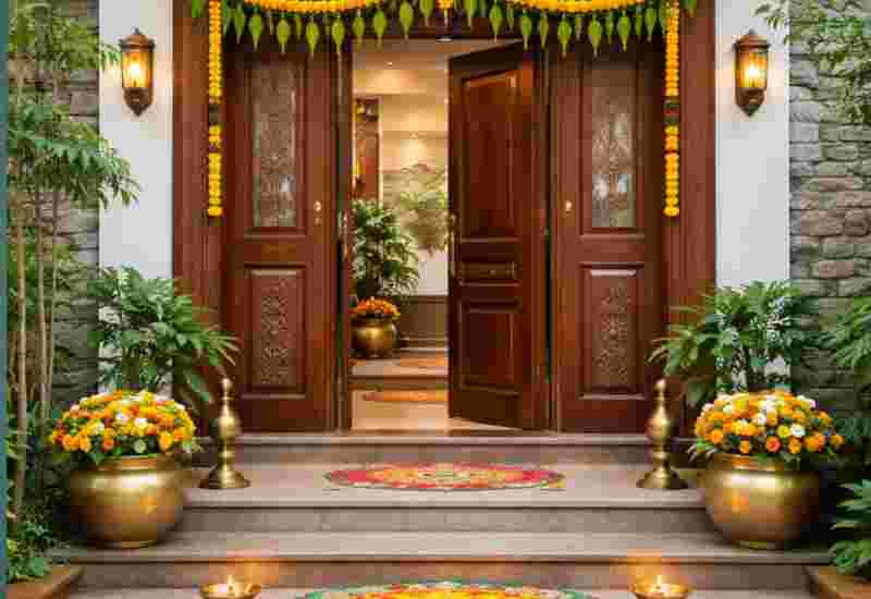 প্রধান দরজার ৬ ভুল ডেকে আনতে পারে সর্বনাশ! বাস্তু মতে কী কী এড়িয়ে চলবেন