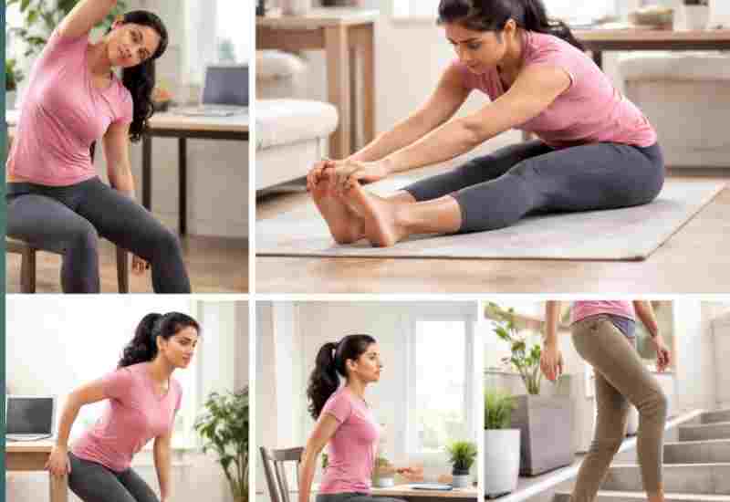 একটানা বসে কাজ? শিরদাঁড়া ও জয়েন্ট পেন কমাতে নিয়মিত করুন এই ৭ ব্যায়াম