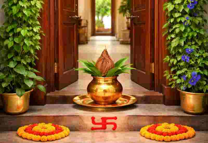 সদর দরজায় রাখুন এই ১ জিনিস, ঘরে ফিরবে লক্ষ্মীর কৃপা! বলছে বাস্তু শাস্ত্র