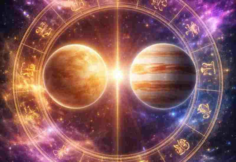 শুক্র-বৃহস্পতির লাভ দৃষ্টি যোগে সৌভাগ্যের দ্বার খুলবে ৫ রাশির, মিলবে সাফল্য ও সমৃদ্ধি