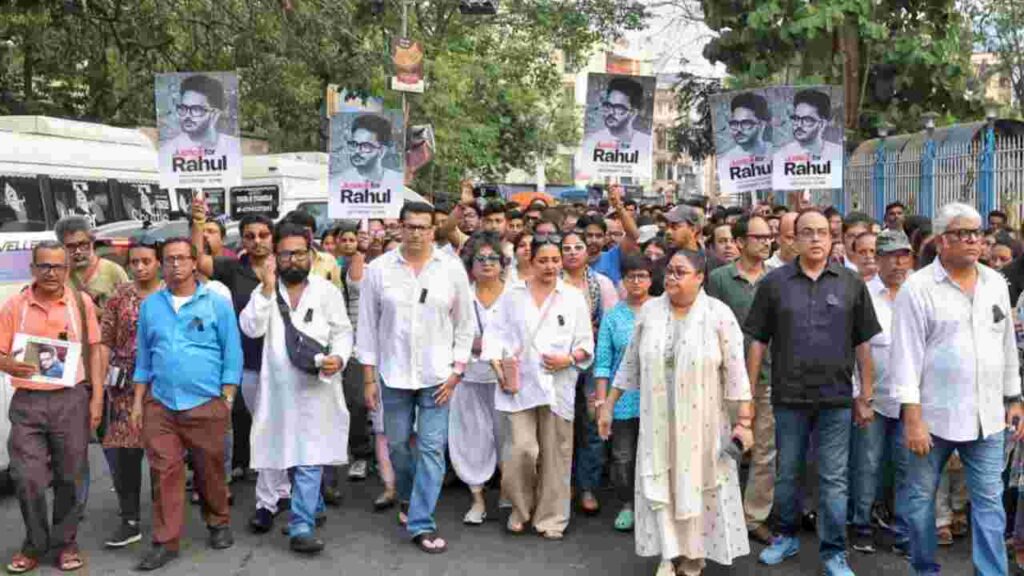 ন্যায়ের দাবিতে আন্দোলন