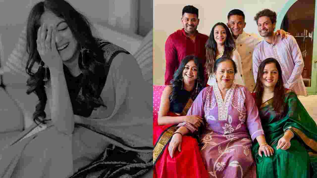 সাহেবের মায়ের হাত ধরে সুস্মিতা! সম্পর্ক কি এবার অফিসিয়াল?