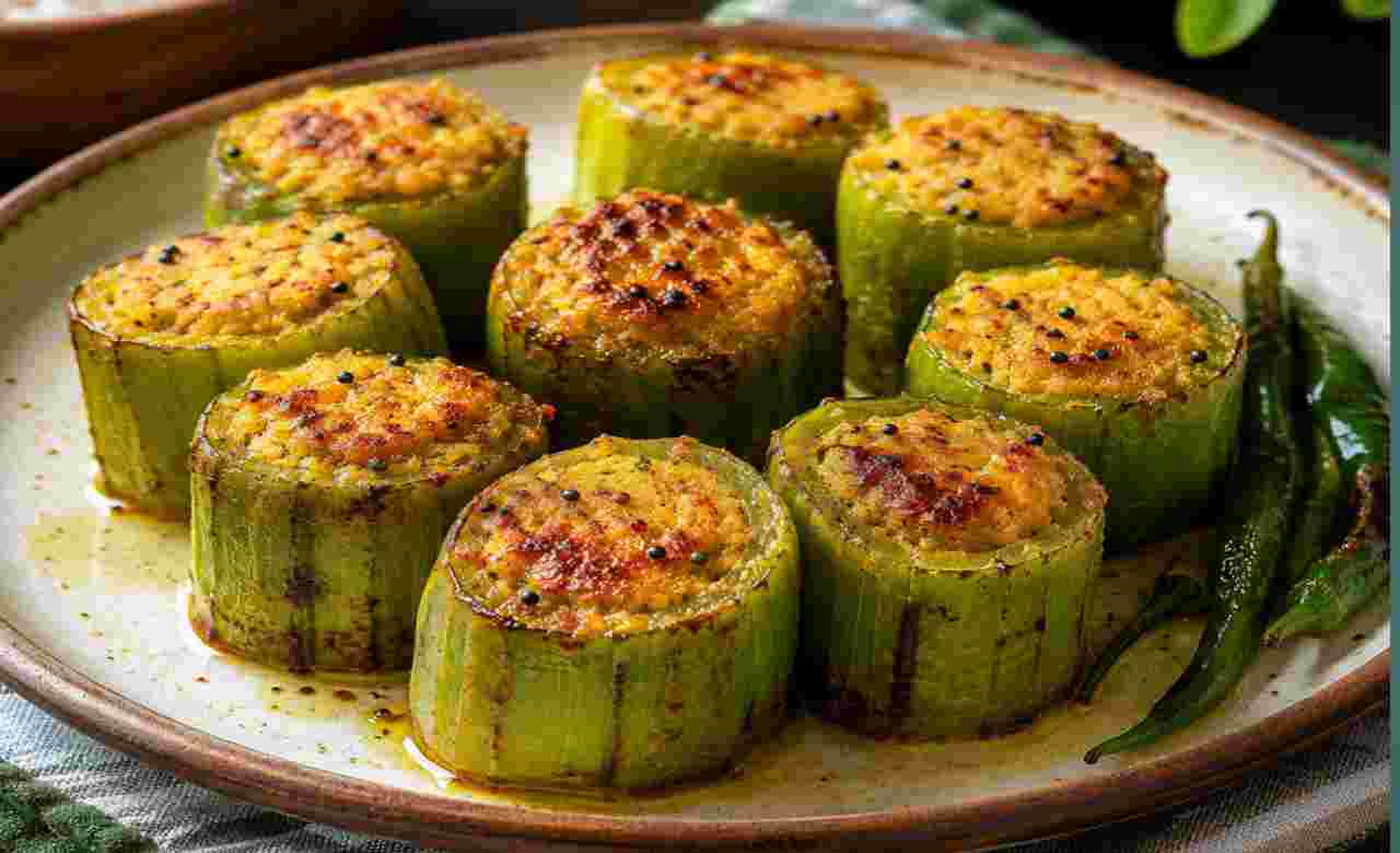 Lifestyle: গরমে ঝিঙের একঘেয়ে স্বাদে বদল আনুন, সর্ষে-পোস্তর পুরভাজায় জমুক দুপুরের ভাত