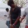 অভিযুক্ত প্রেমিককে নিয়ে ঘটনাস্থলে পুলিশ