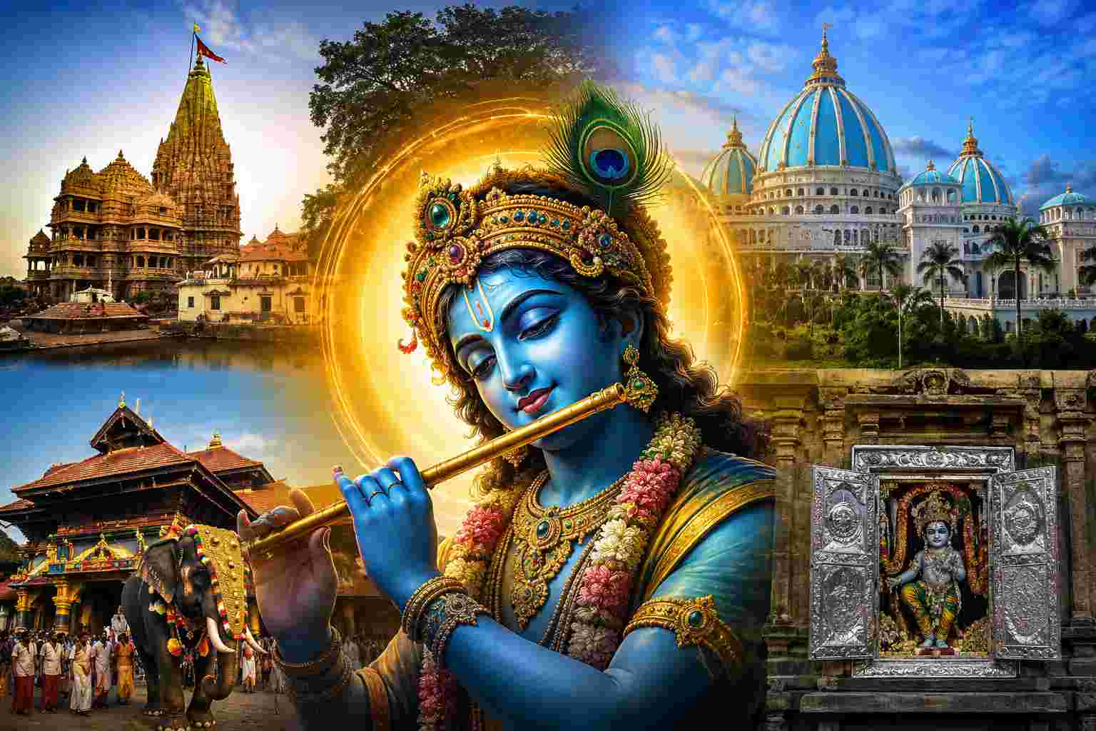 Lifestyle: কৃষ্ণভক্তির টানে একবার অন্তত ঘুরে আসুন ভারতের এই ৫ বিখ্যাত কৃষ্ণমন্দির