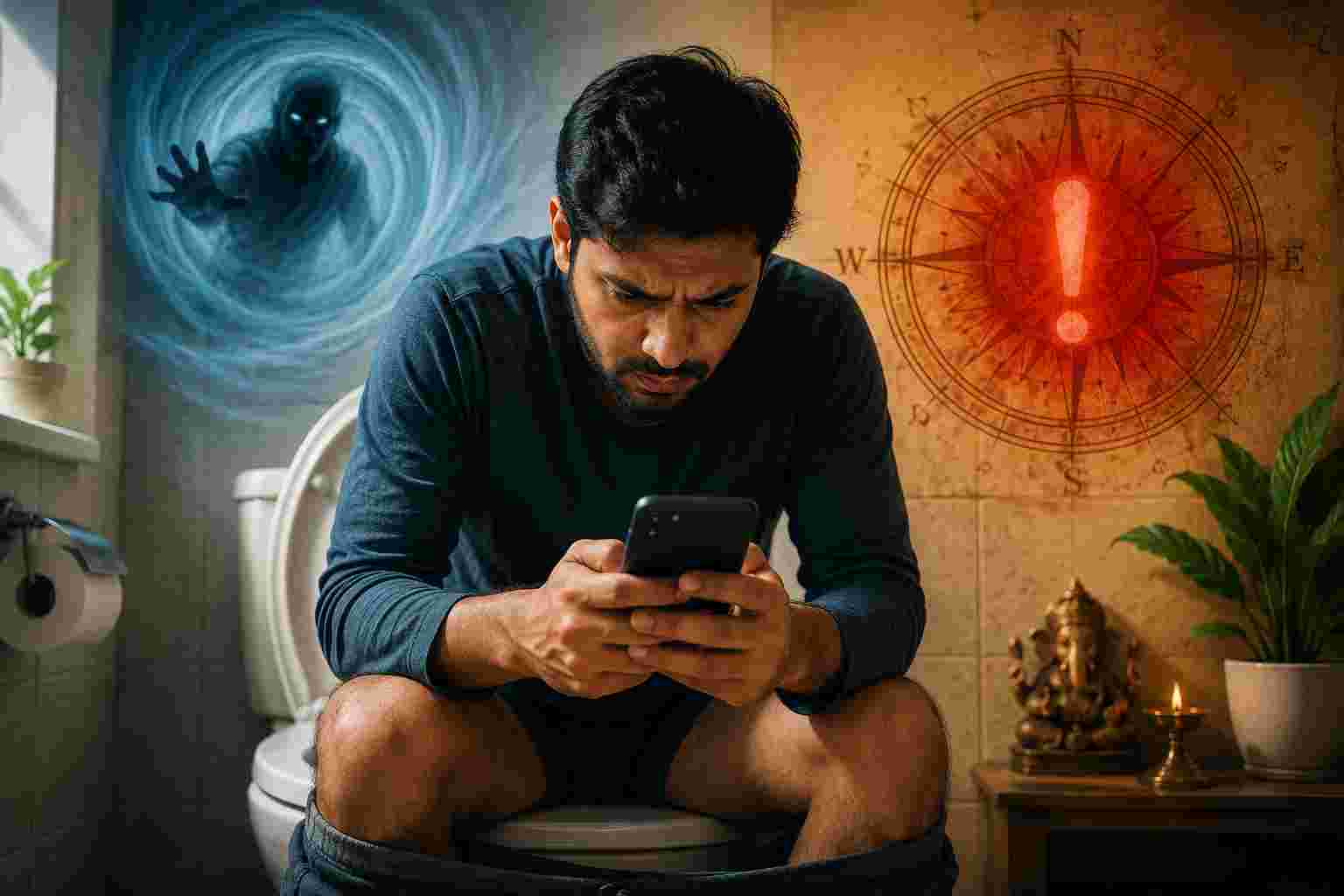 Vastu: শৌচালয়ে মোবাইল হাতে দীর্ঘক্ষণ? বাস্তুমতে ডেকে আনতে পারেন নেতিবাচক প্রভাব