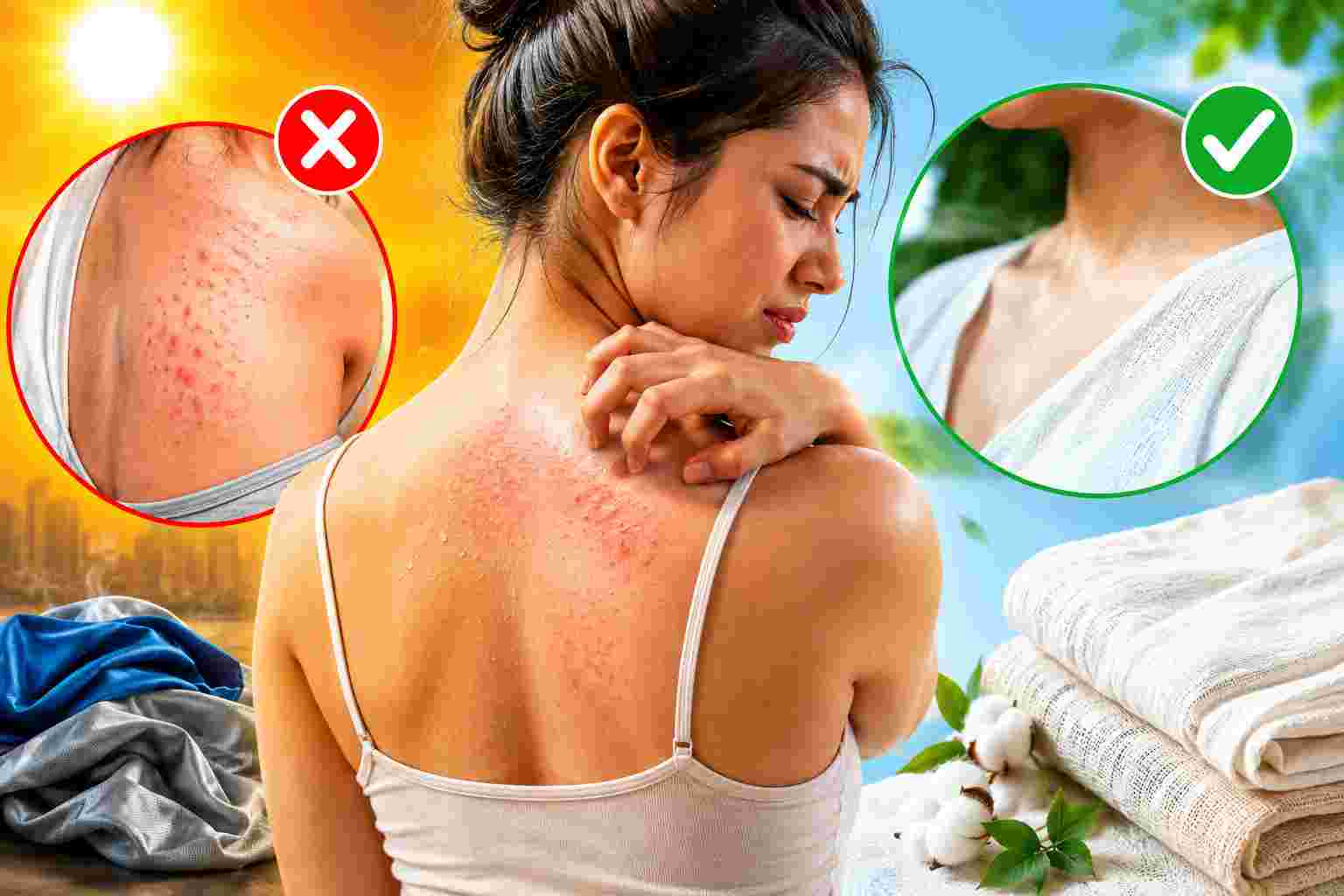 Lifestyle: গরমে ঘাম বসে চুলকানি বাড়ছে? পোশাক বাছাইয়ের ভুলেও হতে পারে ত্বকের সমস্যা