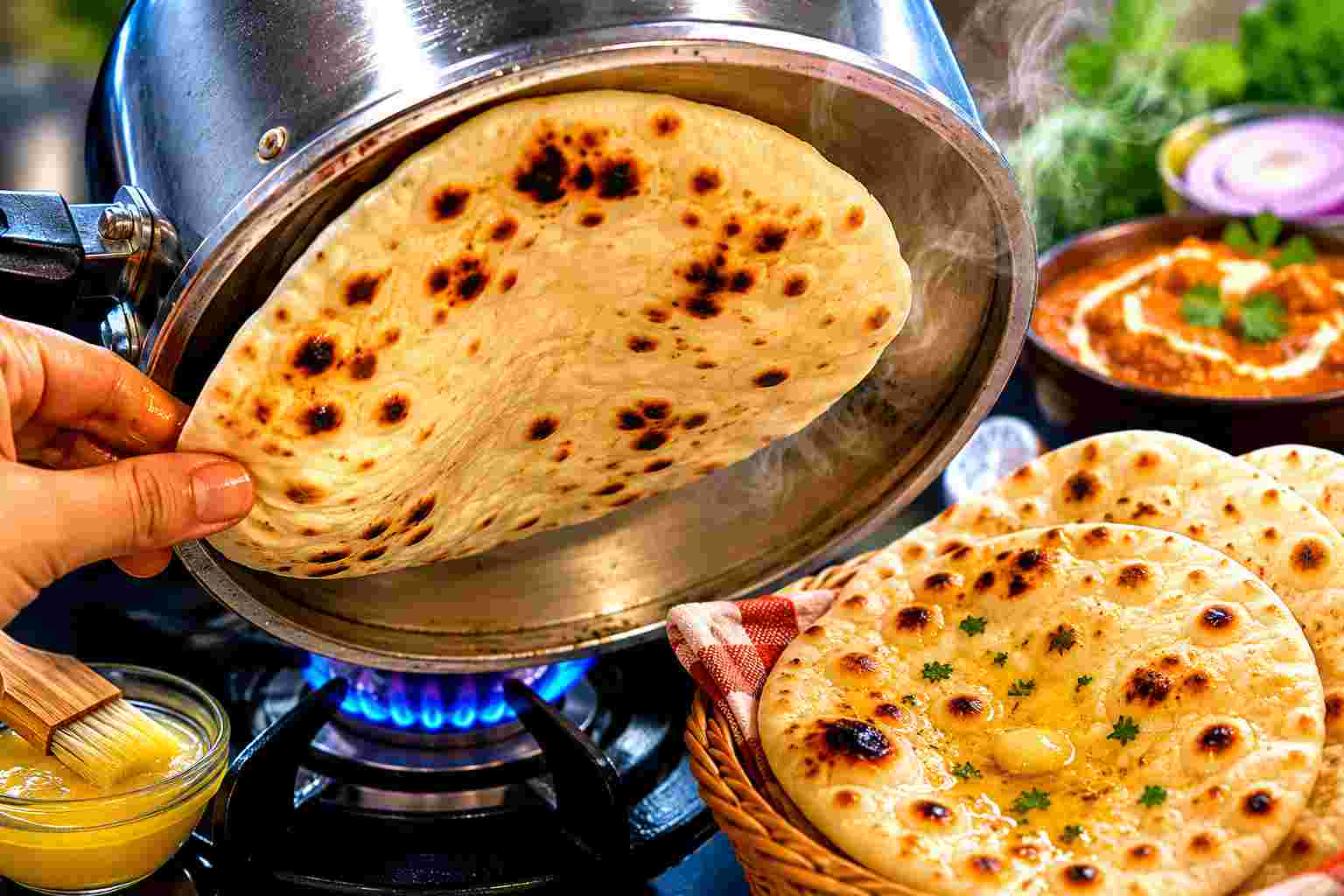 Recipe: তন্দুর ছাড়াই ঘরেই বানান নরম তন্দুরি রুটি, প্রেশার কুকারের সহজ কৌশলে মিলবে রেস্তরাঁর স্বাদ