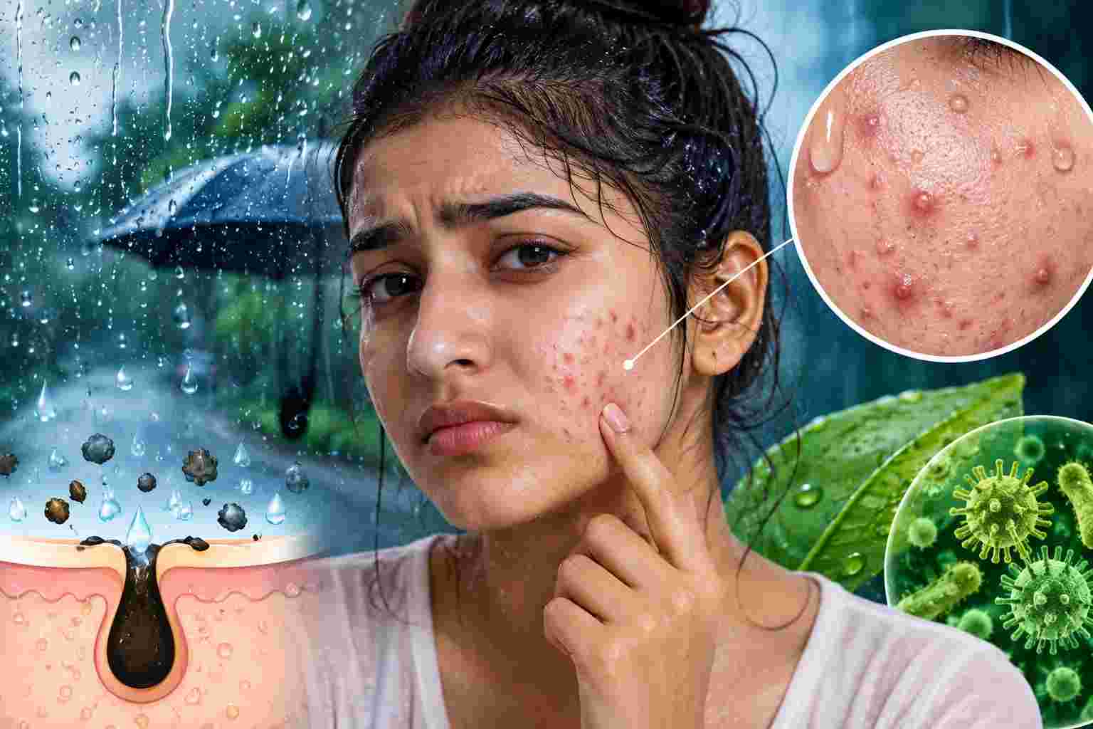 Lifestyle: বর্ষায় কেন হঠাৎ বেড়ে যায় ব্রণের সমস্যা? কারণ জানলে প্রতিরোধও হবে সহজ