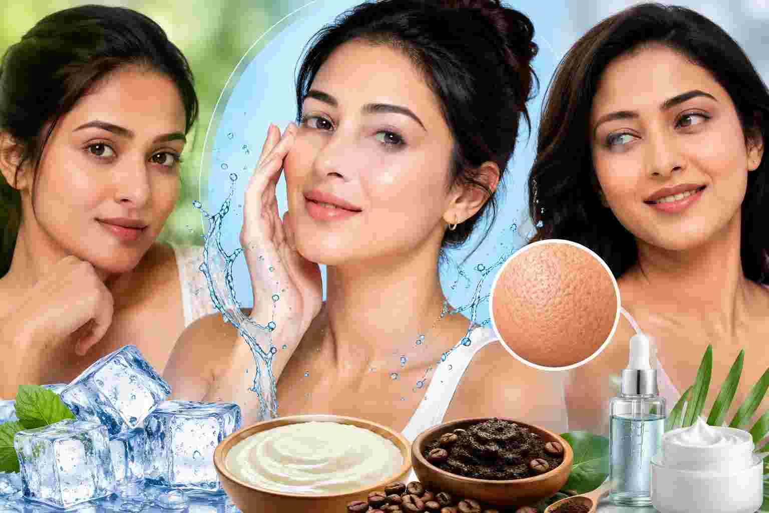 Face Pack: রোমকূপ ছোট দেখাতে কী করেন অঙ্গনা, বিবৃতি ও সুস্মিতা? জেনে নিন ত্বকচর্চার সহজ কৌশল