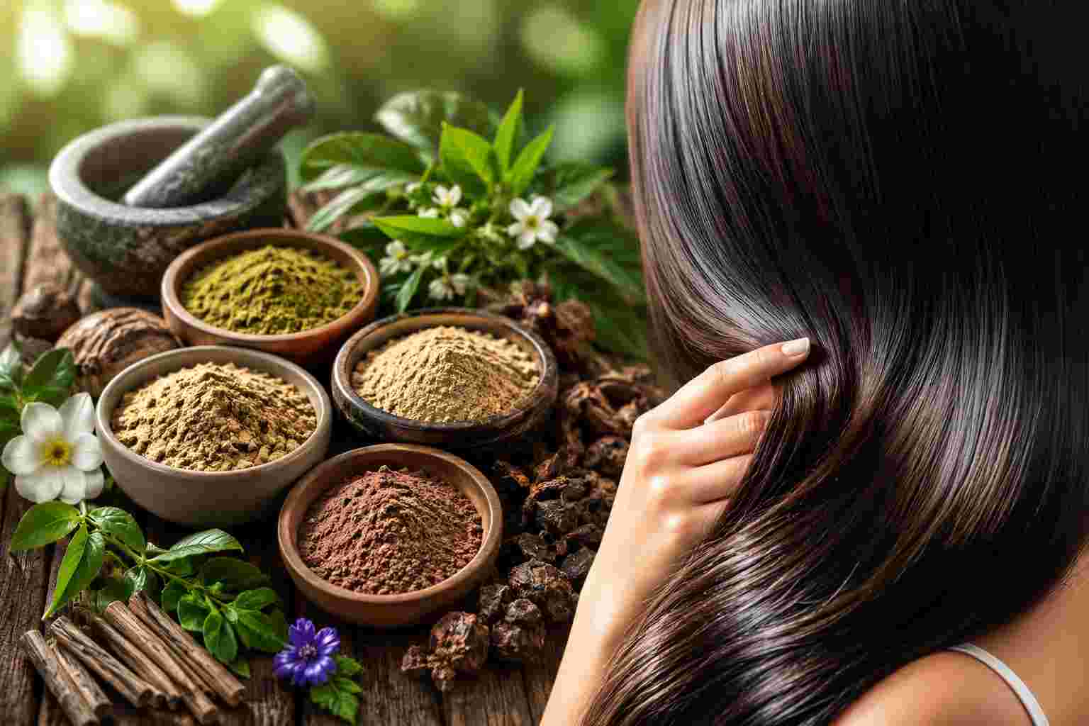Lifestyle: রুক্ষ ও প্রাণহীন চুলে ফিরুক জেল্লা, আয়ুর্বেদের ৫ ভেষজেই মিলতে পারে সমাধান