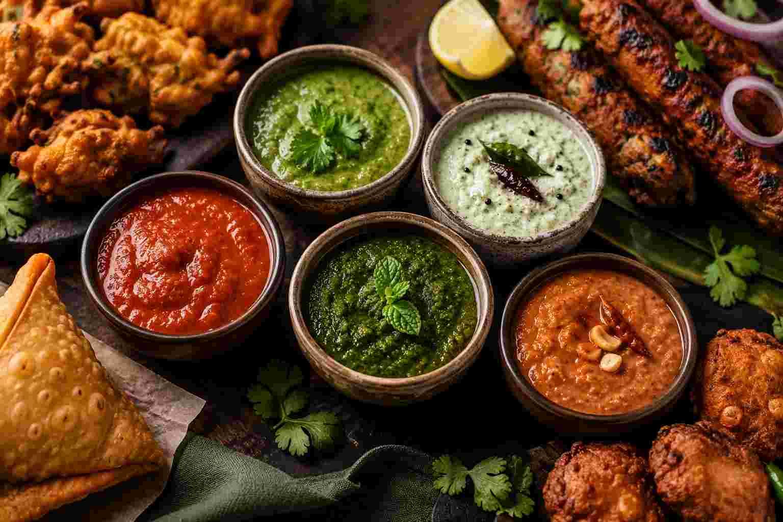 Recipe: কাবাব থেকে পকোড়া—স্বাদ দ্বিগুণ করবে ৫ সহজ ঘরোয়া চাটনি