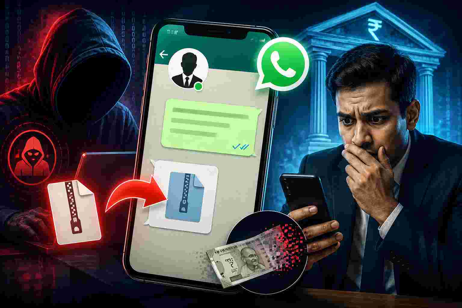 অচেনা ZIP ফাইল খুলতেই শুরু সর্বনাশ! নতুন সাইবার ফাঁদে হারাচ্ছে কোটি কোটি টাকা