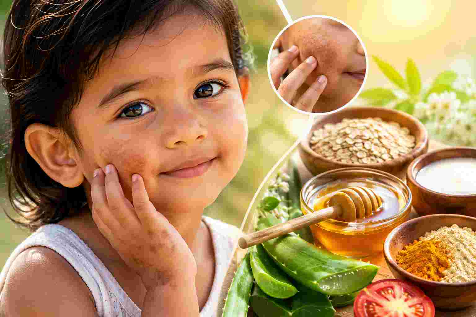 Face pack: রোদে পুড়ে শিশুর মুখ ও হাতে কালচে দাগ? কোমল ত্বকের যত্নে নিরাপদ ঘরোয়া উপায়