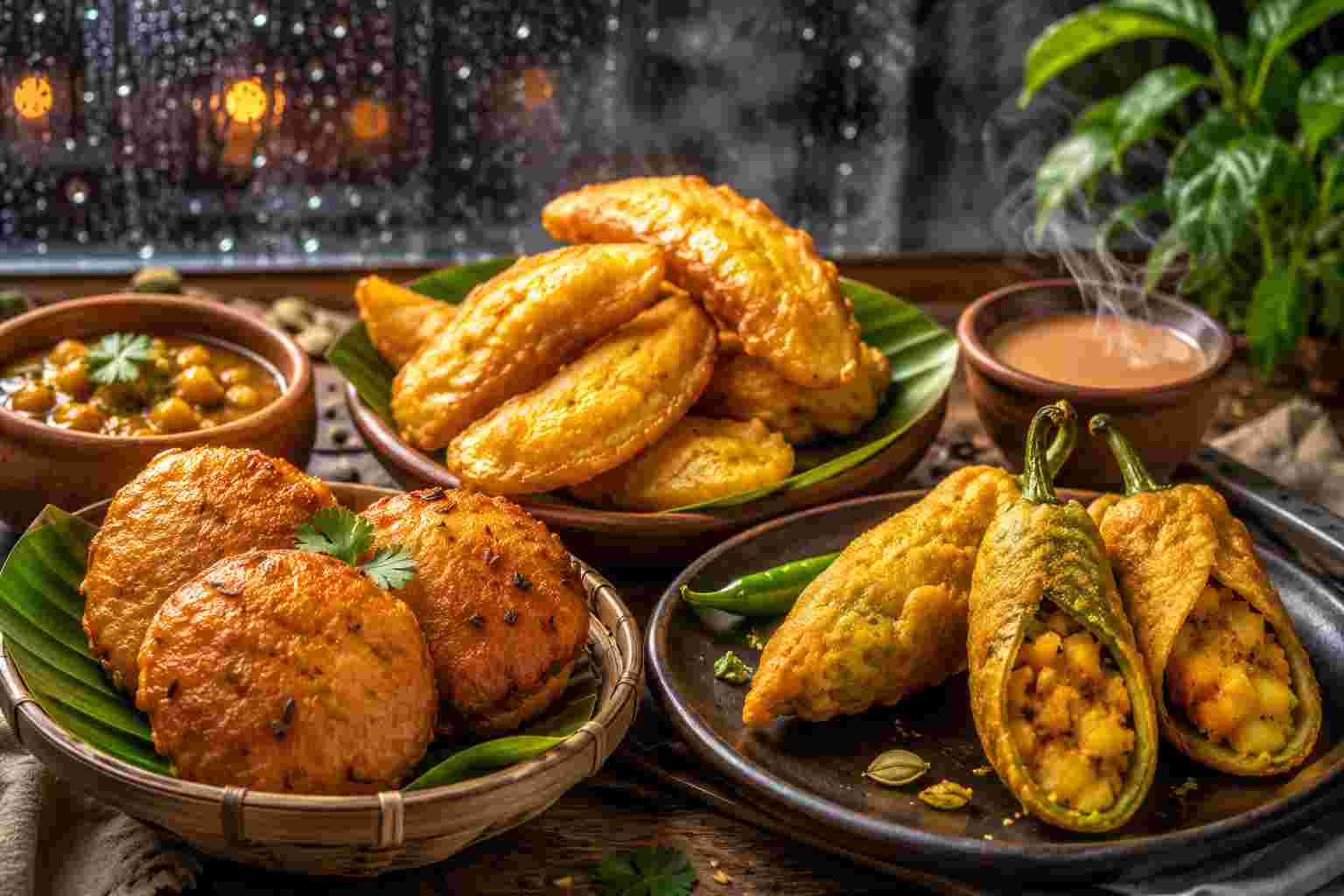 Recipe: মুষলধারে বৃষ্টিতে জমুক আড্ডা, বাংলার বাইরে ৩ রাজ্যের জনপ্রিয় তেলেভাজায় আনুন স্বাদের নতুন চমক