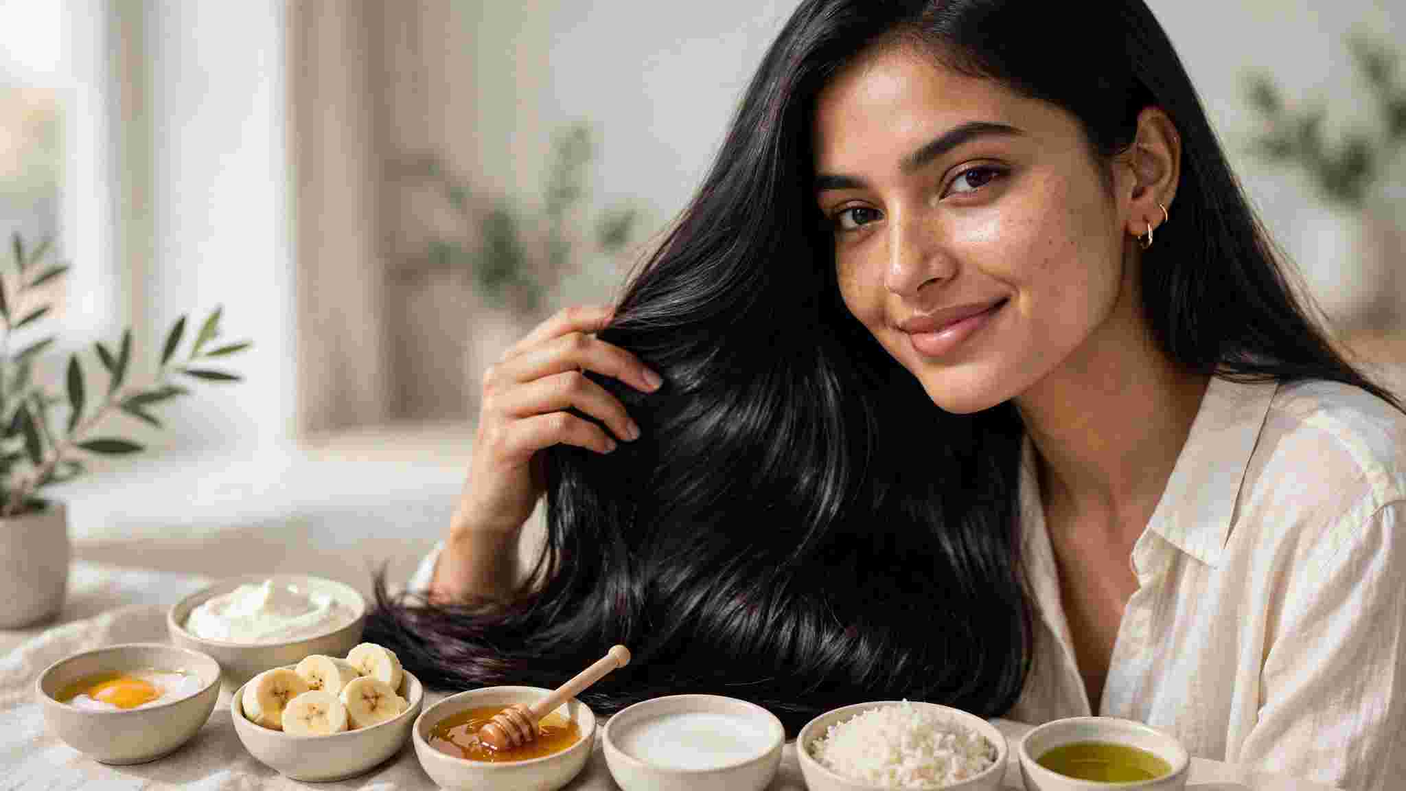 Hair Care: নিষ্প্রাণ চুলে ফিরবে জেল্লা, বাড়িতেই বানিয়ে নিন কেরাটিন সমৃদ্ধ ৩টি হেয়ার মাস্ক