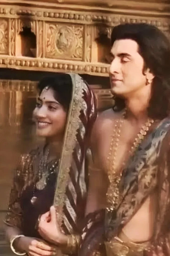 ‘রামায়ণ’-এ সীতাবেশে সাই পল্লবী ও রাম রণবীর কাপুর