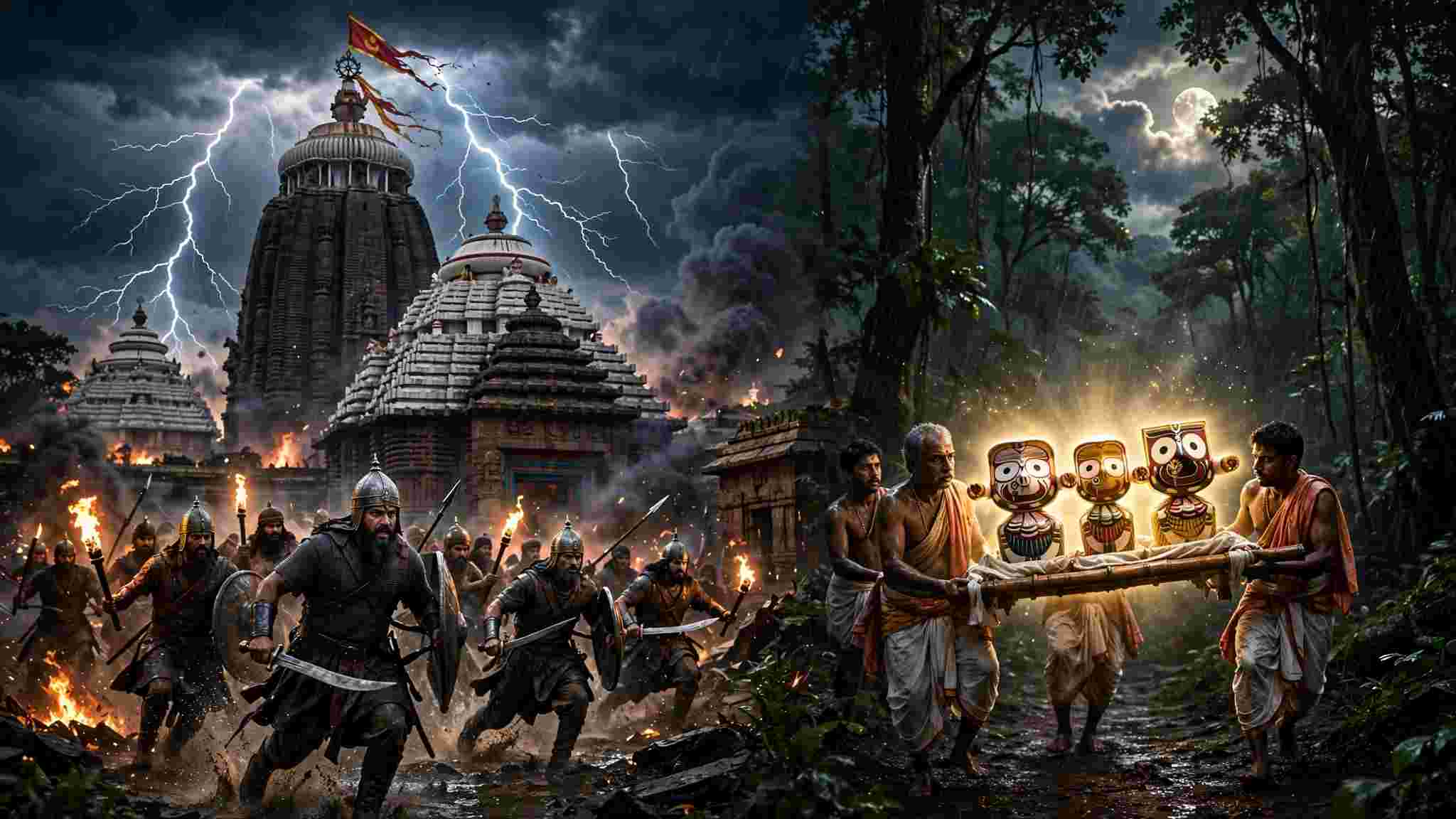 ১৮ বার লুটের নিশানায় জগন্নাথ ধাম, তবুও কীভাবে রক্ষা পেলেন দারুব্রহ্ম? ইতিহাসে লুকিয়ে রয়েছে বিস্ময়কর কাহিনি