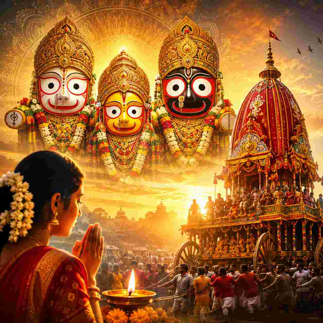 রথযাত্রার আগে জগন্নাথদেবের ৫ শক্তিশালী মন্ত্র, ভক্তিভরে জপ করলে মিলতে পারে মানসিক শান্তি ও শুভফল