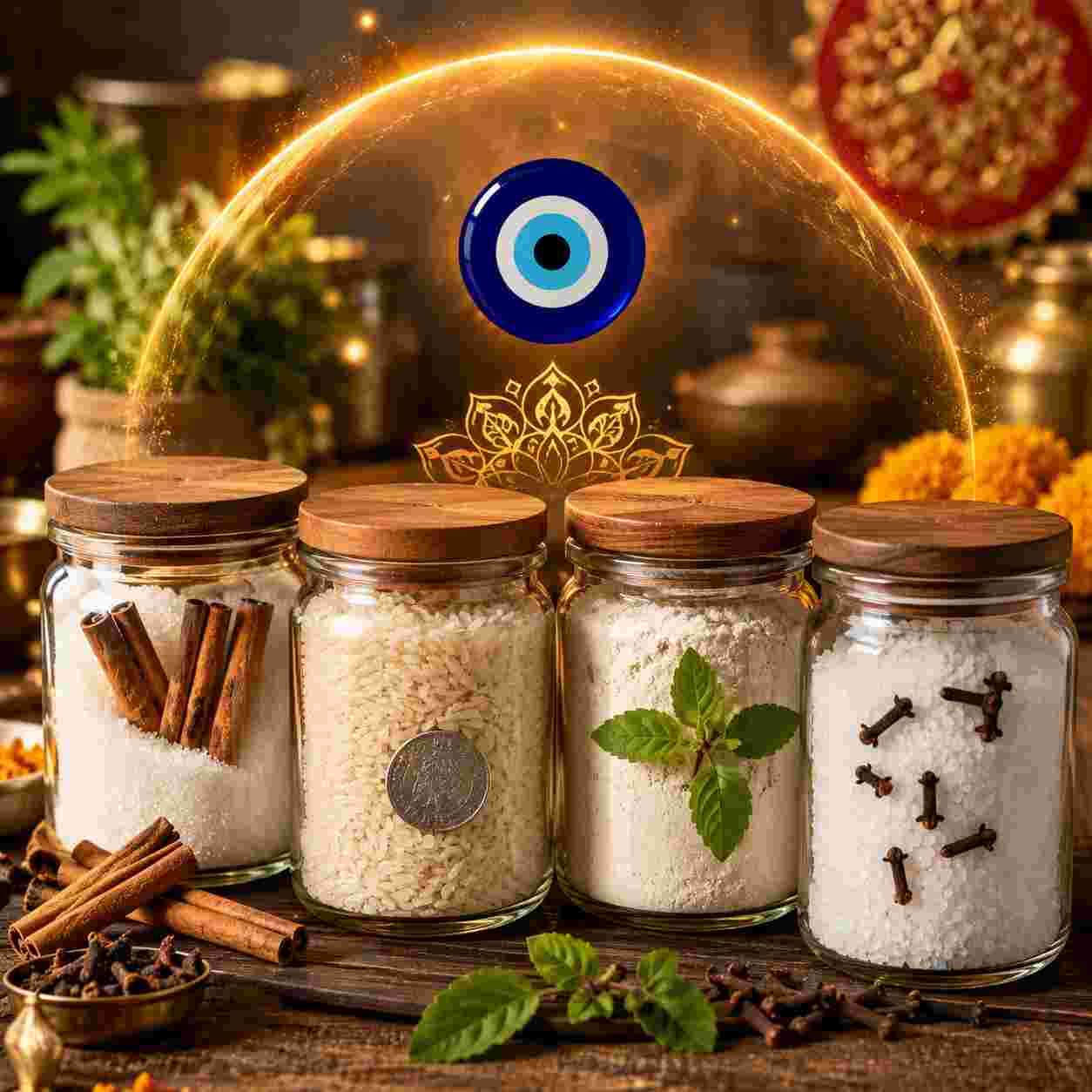 Vastu: হেঁশেলের ৪ উপাদানেই লুকিয়ে সমৃদ্ধির টোটকা! নজরদোষ কাটাতে কোন পাত্রে কী রাখবেন?