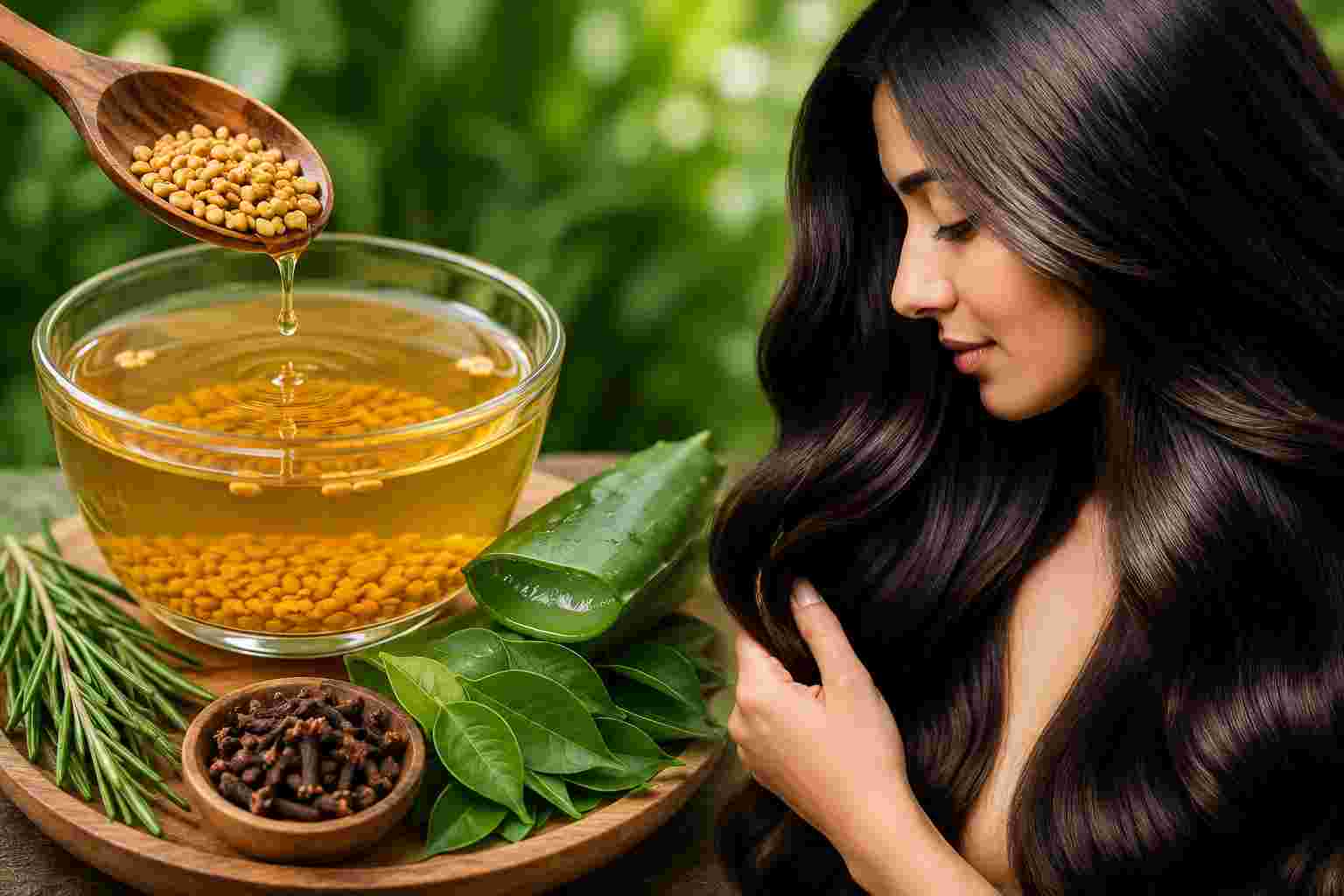 Hair Care: মেথির জলে যোগ করুন ৪ ভেষজ, চুলের যত্নে মিলতে পারে আরও বেশি উপকার