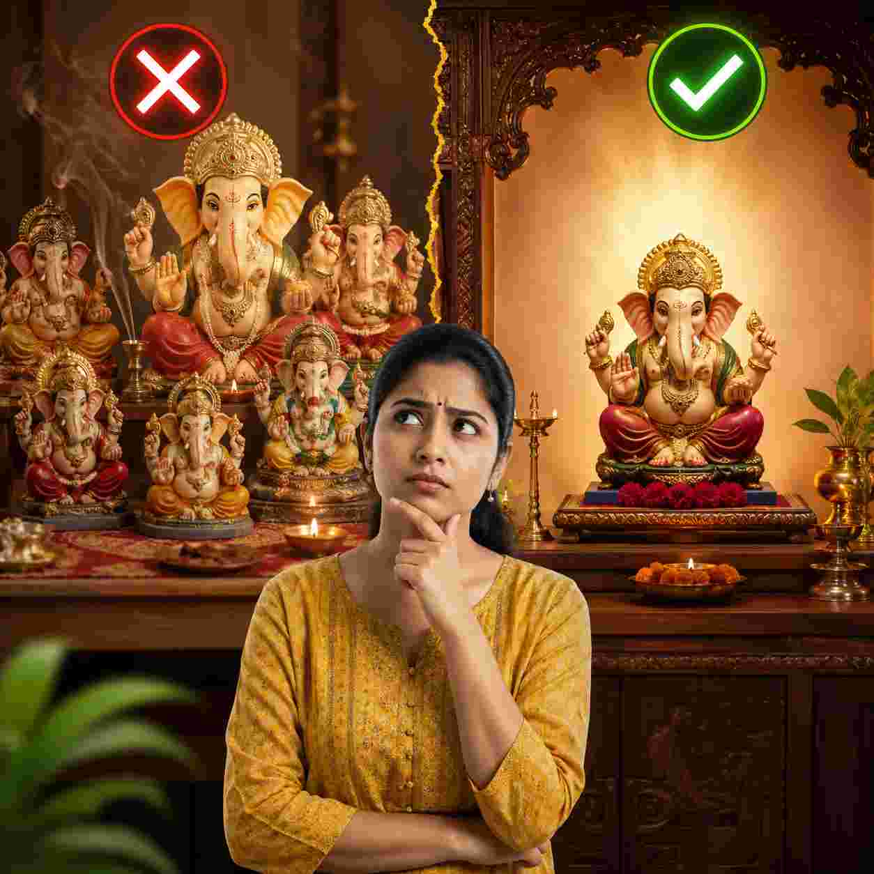 Vastu: ঘরের মন্দিরে একই দেবতার একাধিক মূর্তি রাখা কি শুভ? প্রচলিত বিশ্বাস ও বাস্তুমতের ব্যাখ্যা