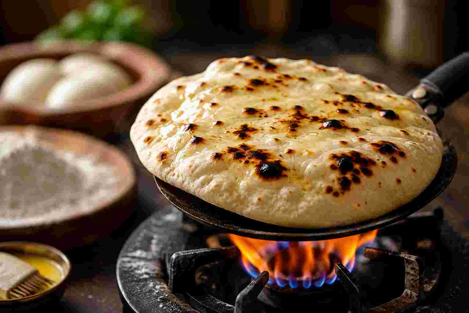 Recipe: তন্দুর ছাড়াই ঘরেই বানান নরম তন্দুরি রুটি, তাওয়া আর কয়েকটি কৌশলেই মিলবে রেস্তরাঁর স্বাদ