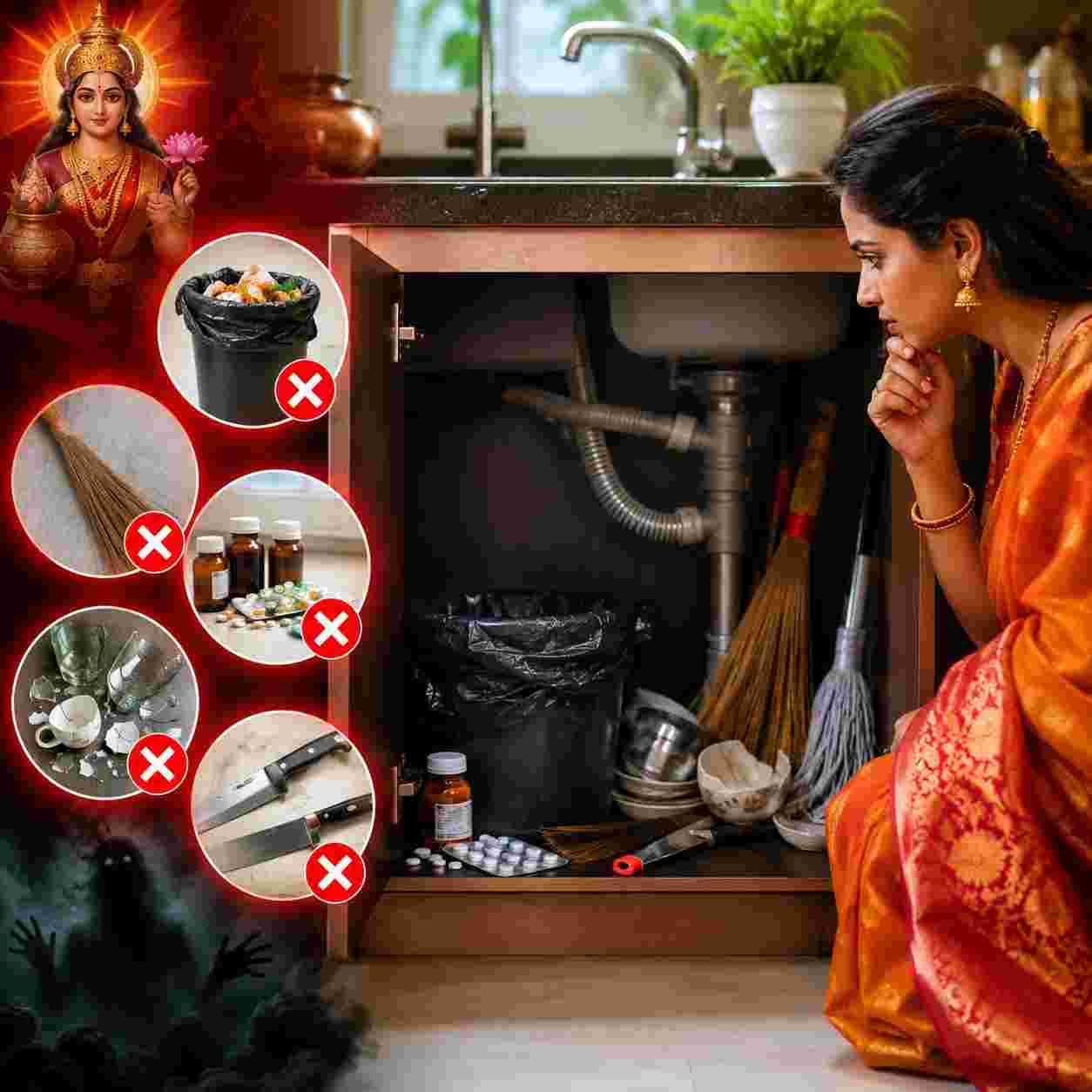 Vastu: রান্নাঘরের বেসিনের নীচে কোন জিনিস রাখা অশুভ? বাস্তুশাস্ত্র কী বলছে