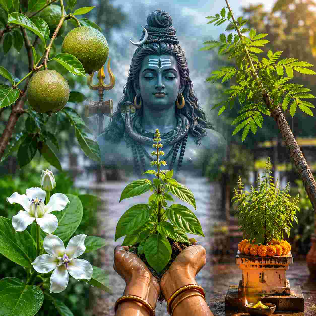শ্রাবণে শিবপূজা সম্ভব না হলে? মহাদেবের কৃপা পেতে যত্ন নিন এই ৪ পবিত্র গাছের