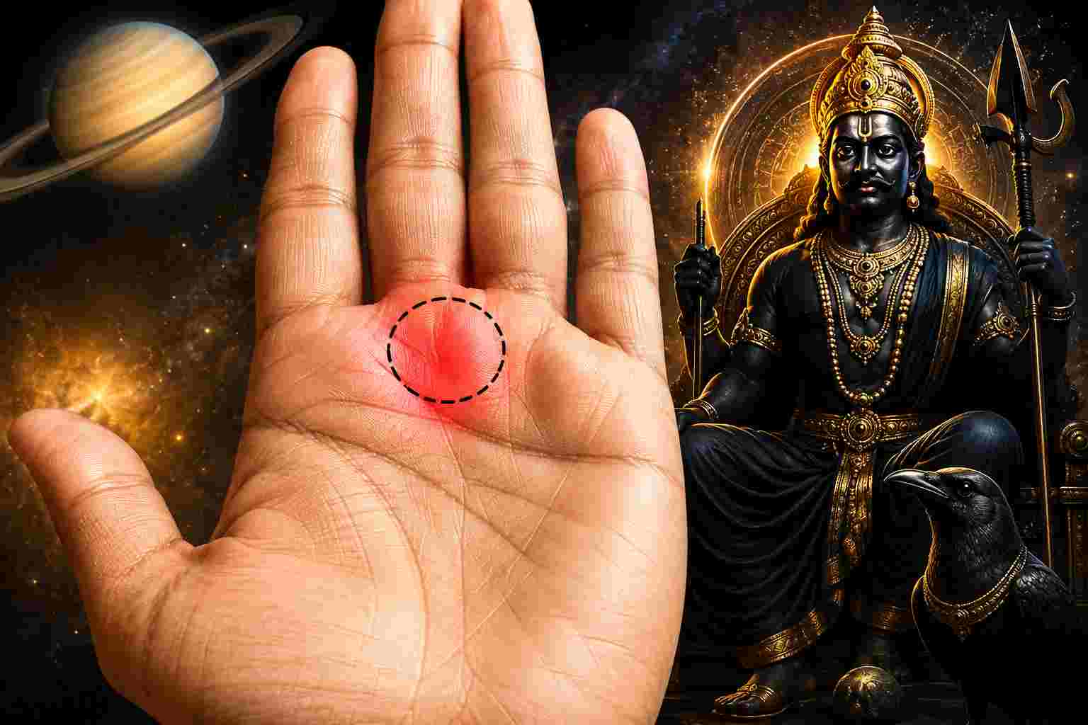 Saturn Mount Secrets: মধ্যমার নিচে এই চিহ্ন? খুলে যেতে পারে ভাগ্যের দরজা!