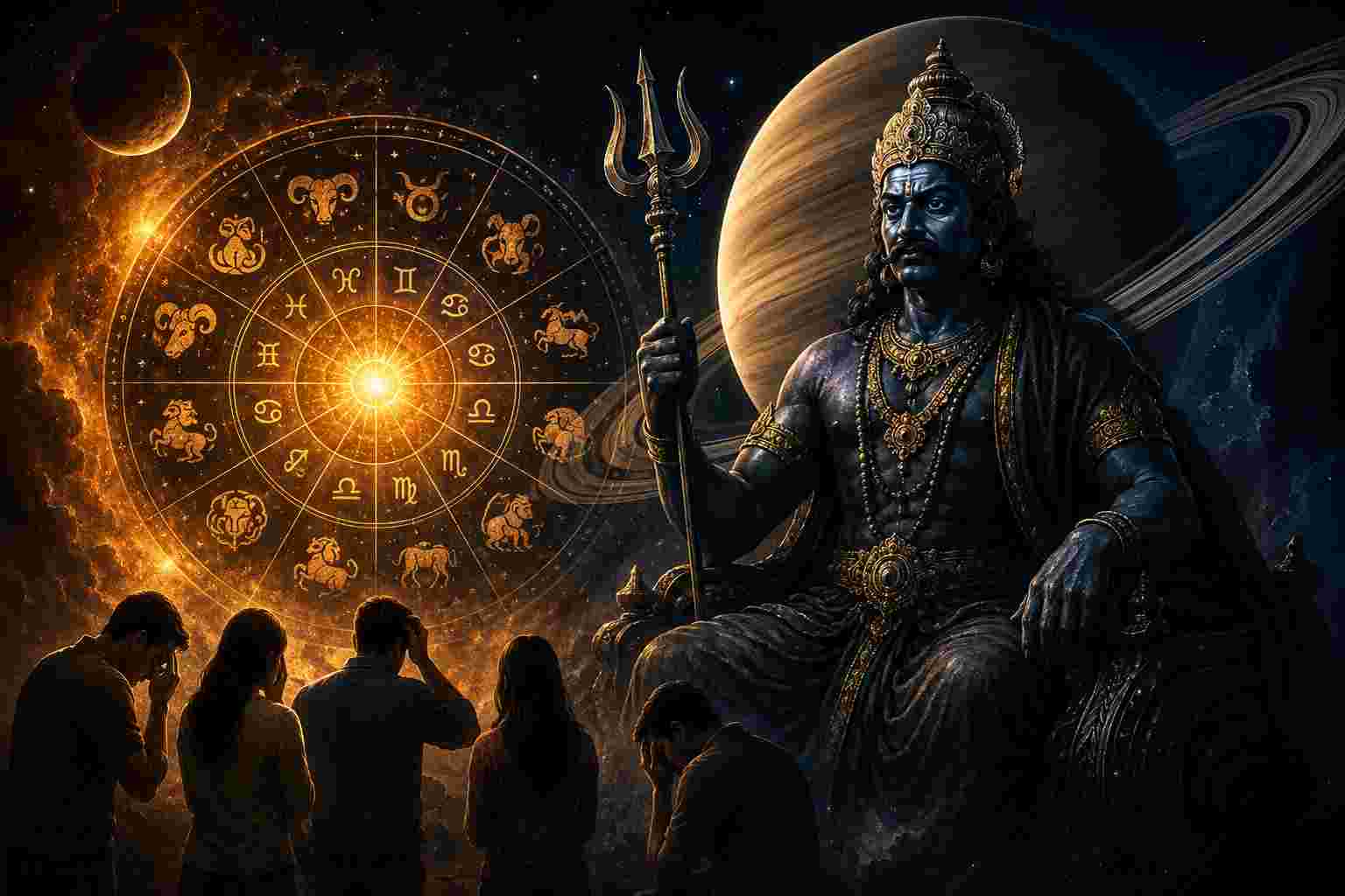 ২৭ জুলাই থেকে শনির বক্রী, সতর্ক থাকুন এই ৫ রাশি