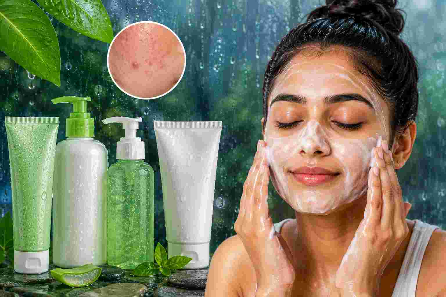 বর্ষায় ব্রণ ও তৈলাক্ত ত্বকের সমস্যা? সঠিক ফেসওয়াশ বাছাই করলেই মিলতে পারে সমাধান