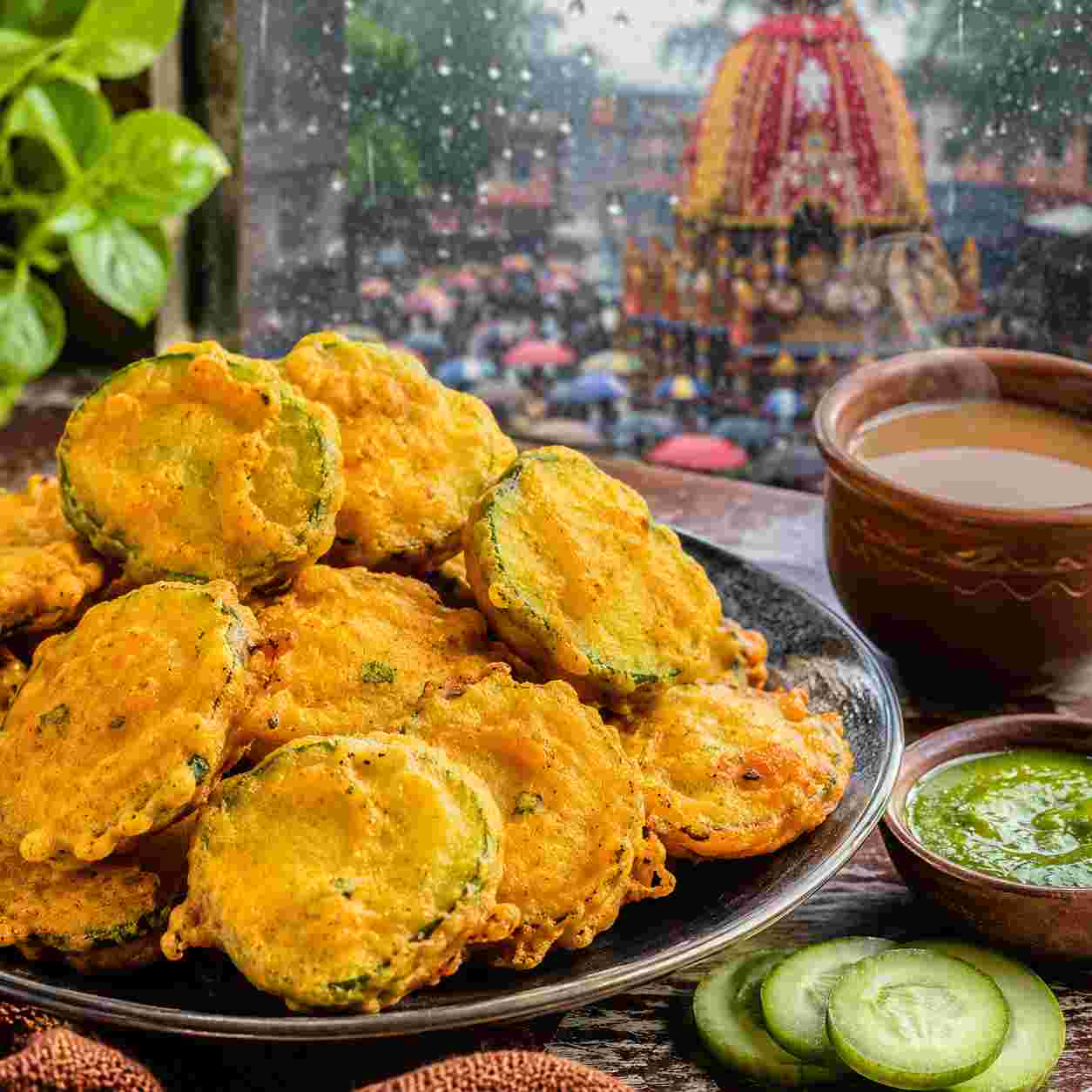 Recipe: বর্ষার বিকেলে চায়ের সেরা সঙ্গী, আলু-পিঁয়াজ নয়— এবার বানিয়ে দেখুন মুচমুচে শসার পকোড়া