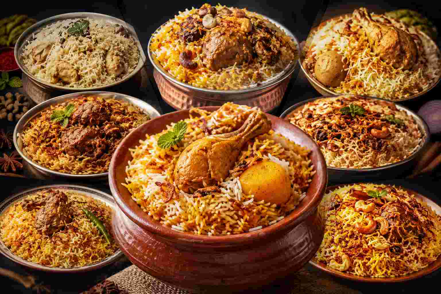 বিরিয়ানি প্রেমীদের জন্য সুখবর! সফেদ, আওয়াধি, কাচ্চি-সহ ৭ ধরনের বিরিয়ানির বিশেষত্ব জানুন