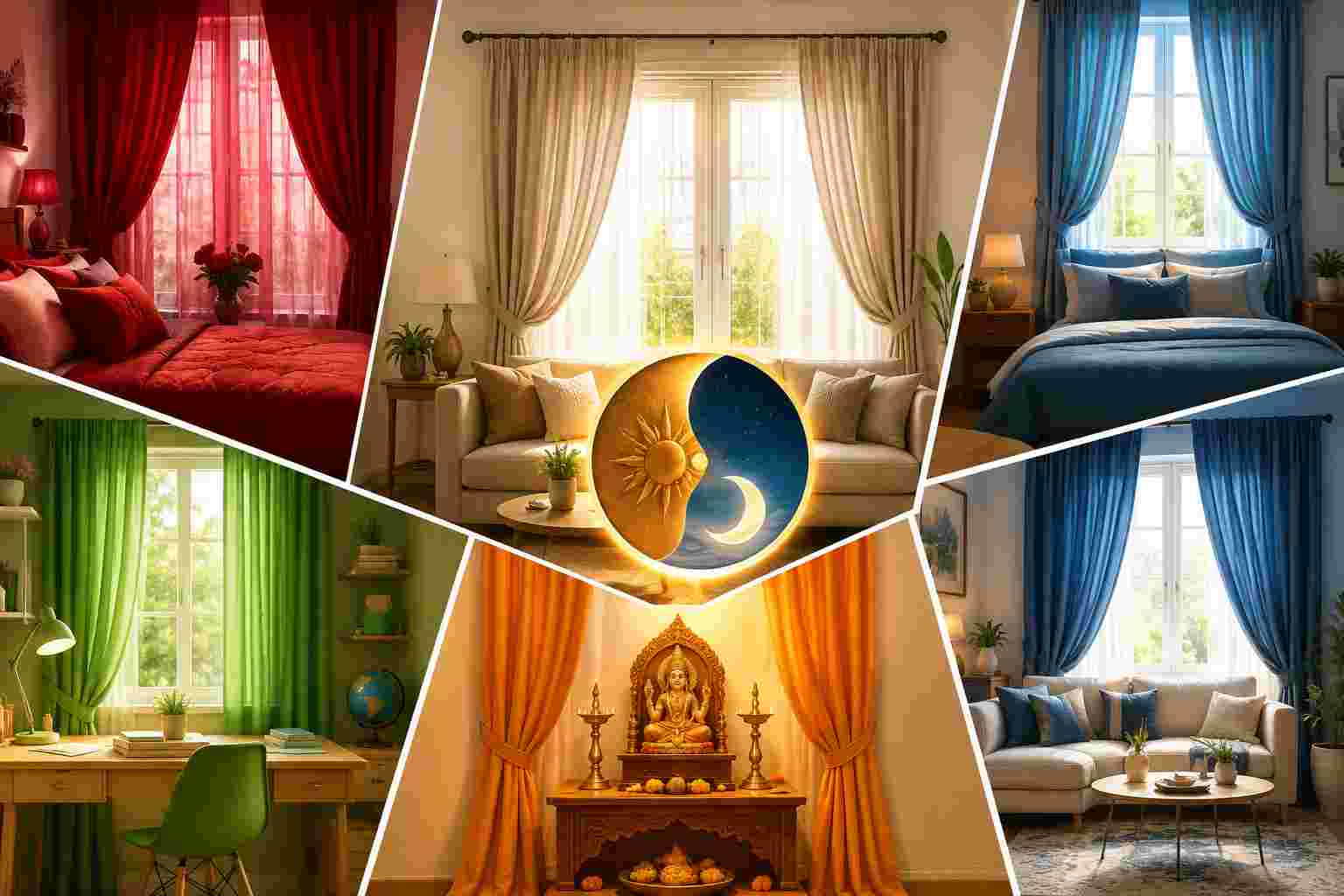 Vastu: বাস্তুমতে কোন ঘরে কেমন রঙের পর্দা? সুখ, প্রেম ও সমৃদ্ধির জন্য জেনে নিন সঠিক নির্বাচন