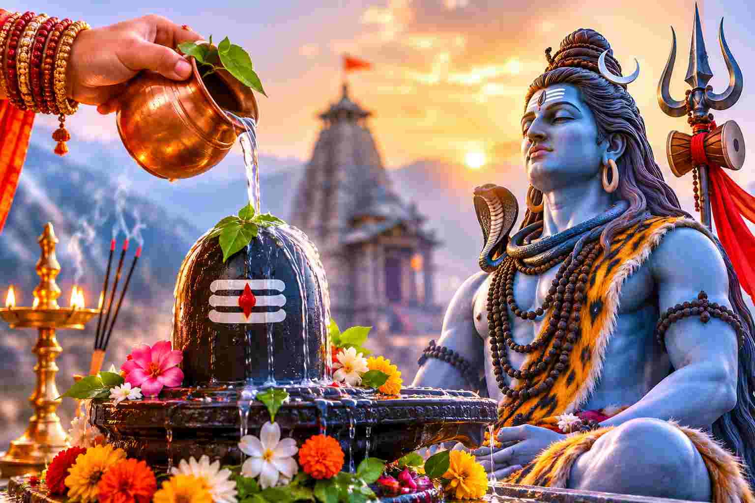 শ্রাবণে শিবলিঙ্গে জল ঢালার সেরা ৬ দিন, মিলবে মহাদেবের কৃপা
