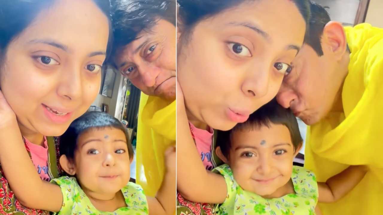 Kanchan Daughter: ভাইয়ের ষষ্ঠীপুজোয় নতুন জামায় সেজে উলু দিল ‘বড় দিদি’ কৃষভি, কাঁসার থালা বাজিয়ে মাতল কাঞ্চন-কন্যা